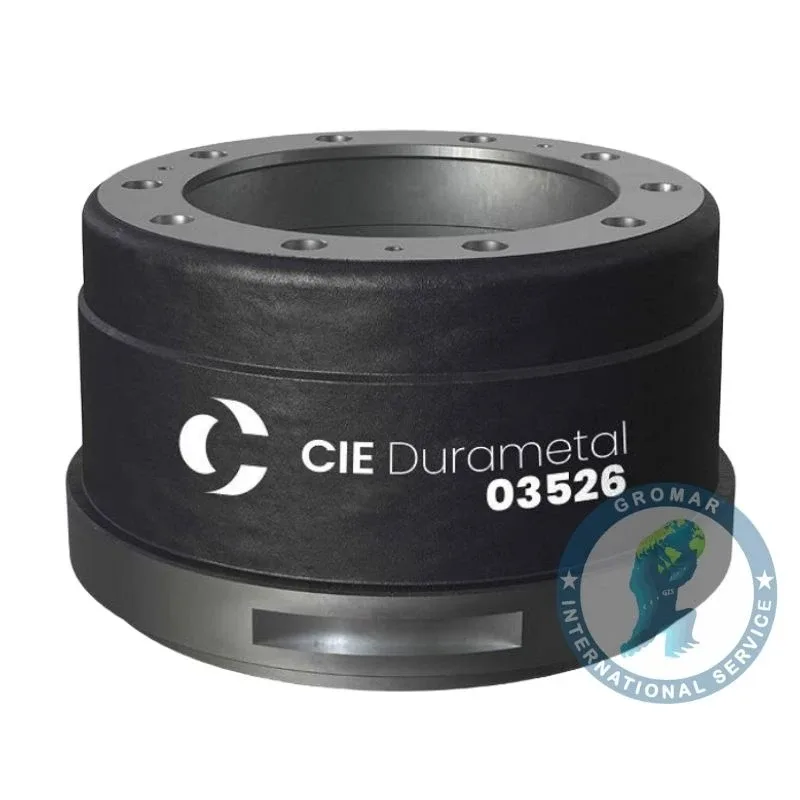 Tambor De Freno Delantero para camiones -DURAMETAL 2SO501615A