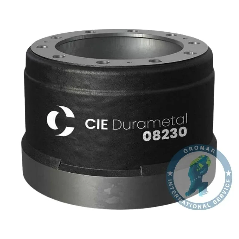 Tambor De Freno Posterior para camiones -DURAMETAL 2ZO501615